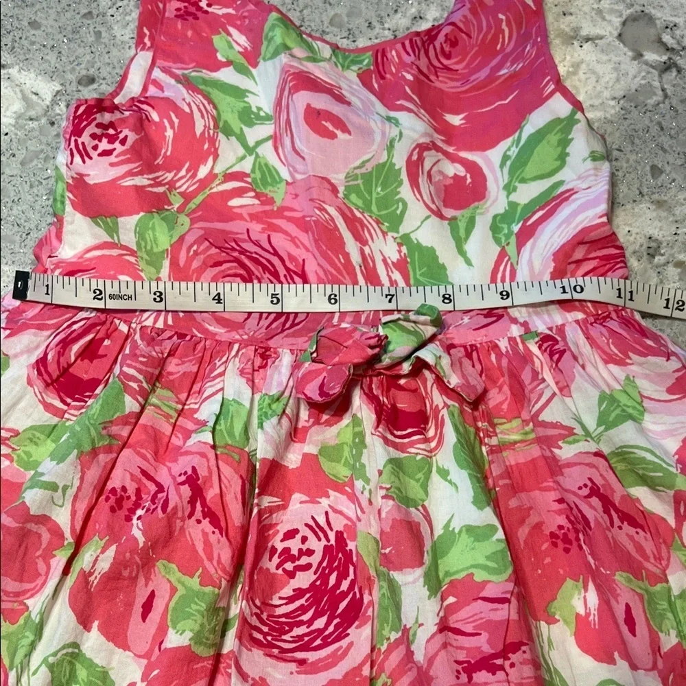 GAP Floral Dress with Pink and Green Accents Size 3T